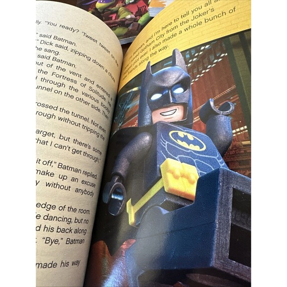 Lot (7) Boy's Illustrated TMNT Lego Comic Marvel Chapter Books Reading Star Wars - Picture 14 of 16